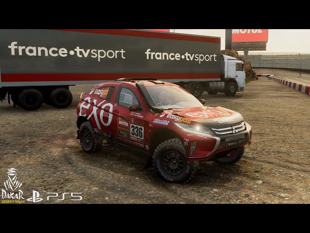 Dakar Desert Rally - Mitsubishi Eclipse Cross Proto 20" - Test Course Area Test Drive [4KPS5]