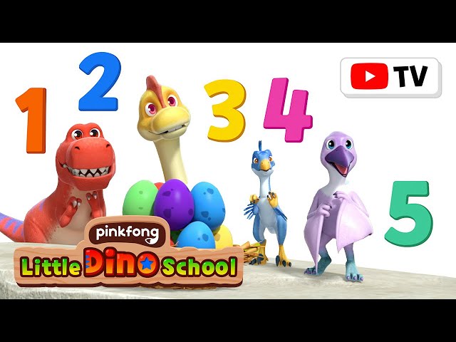 [TV for Kids] 🌈 Colorful Adventure with Dinosaurs | Toddler Color Songs + More | Pinkfong for Kids