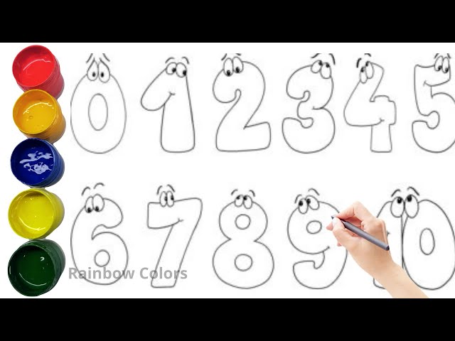 Learn to Counting 1 to 20, one two three, 123numbers, 1to 20 counting