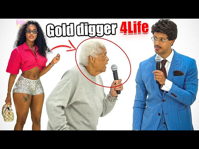 81 Year Old Self-Admitted Gold Digger Gets REJECTED!