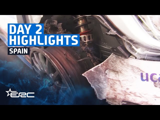 Day 2 Highlights I ERC Rally Islas Canarias 2024