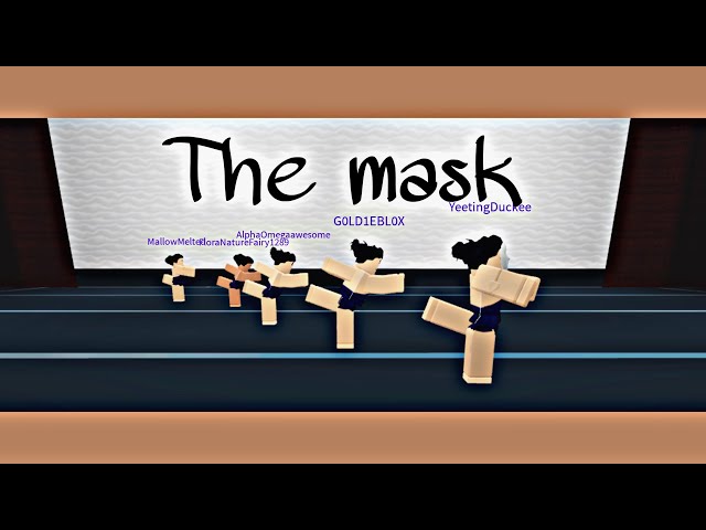 The mask-Group dance