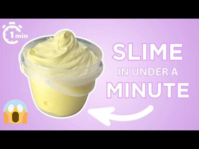 Under A Minute Slime - FASTEST SLIME EVER