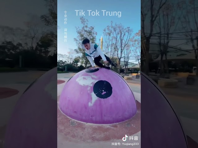 Tik Tok Trung Quốc " parkour đường phố có gì vui p2"