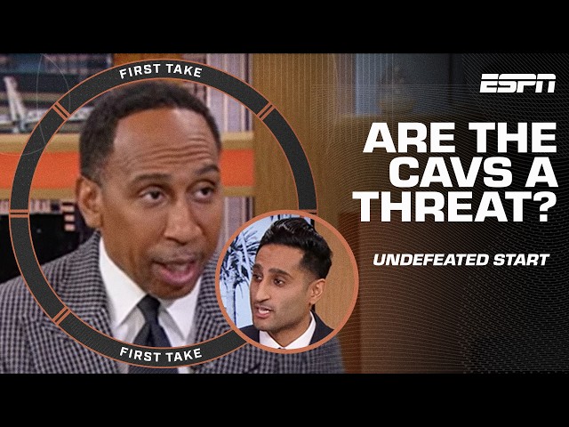 Stephen A. & Shams Charania's insight on whether the Cavaliers are a legit threat 🧐 | First Take