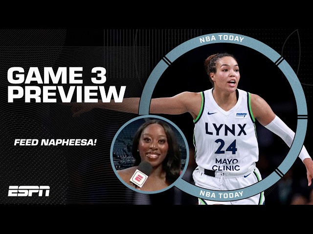 'FEED NAPHEESA COLLIER' 🗣️ - Chiney Ogwumike previews Game 3 of the WNBA Finals 🍿| NBA Today