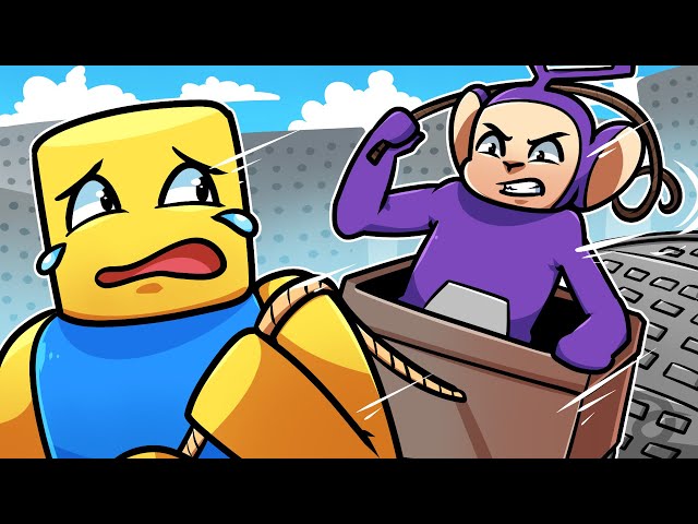 NOW I HATE ROBLOX MORE! | Tinky Winky Plays: Roblox Pull a Friend [2 Players]