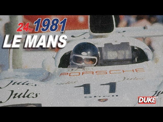 Le Mans 24 Hours 1981 | The first ever safety car as tragedy strikes