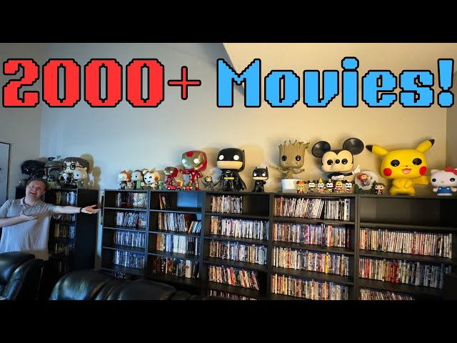 Walkthrough of My ENTIRE MOVIE COLLECTION! 2000+ Movies