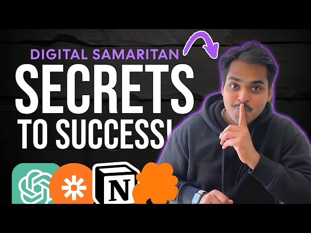 The Digital Samaritan Gives Away His Secret Tools To Success!