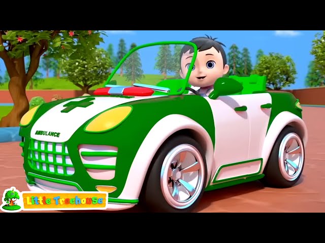 Wheels On the Ambulance + More Vehicle Rhymes & Songs for Kids