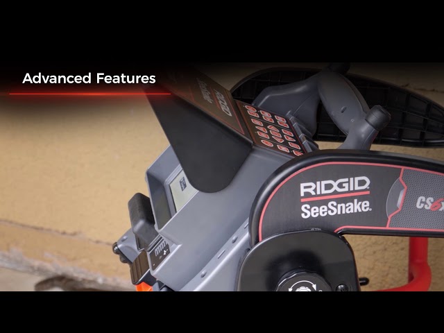 How To Use The RIDGID® CS6x VERSA Digital Recording Monitor with Wi-Fi