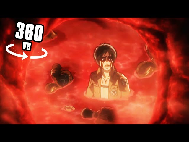 360° INSIDE TITAN STOMACH! POV | Virtual Reality Experience - Attack on Titan