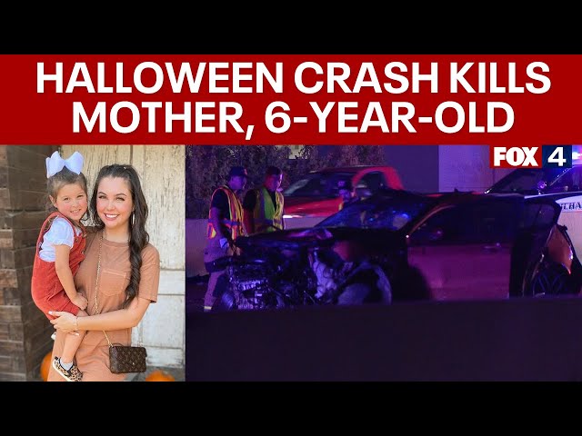 Texas mother, daughter returning from Halloween celebration killed in crash