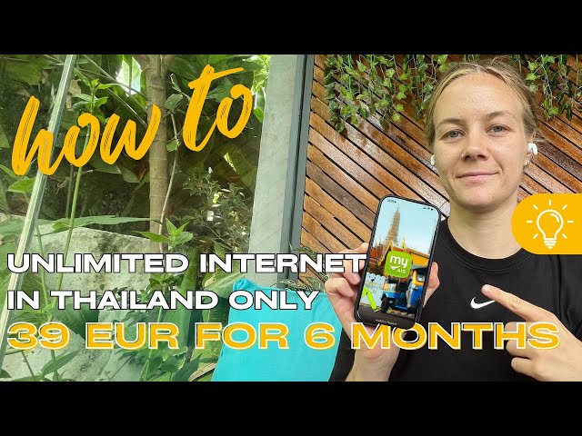 How to get a Thai Sim Card & Unlimited Internet