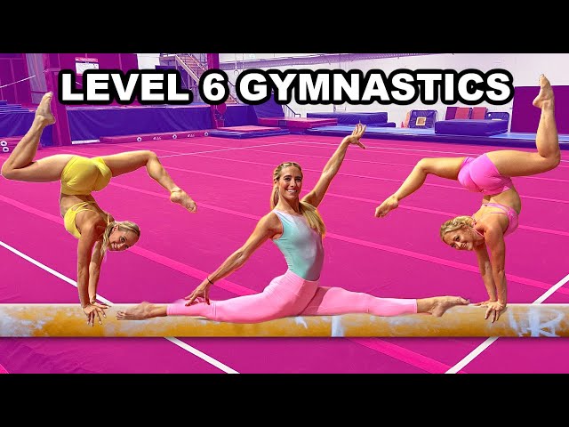 CAN WE PASS LEVEL 6 GYMNASTICS? ft @sophiacampanagymnast