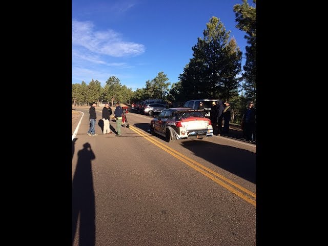 Pikes Peak testing on lower section - June 20, 2017