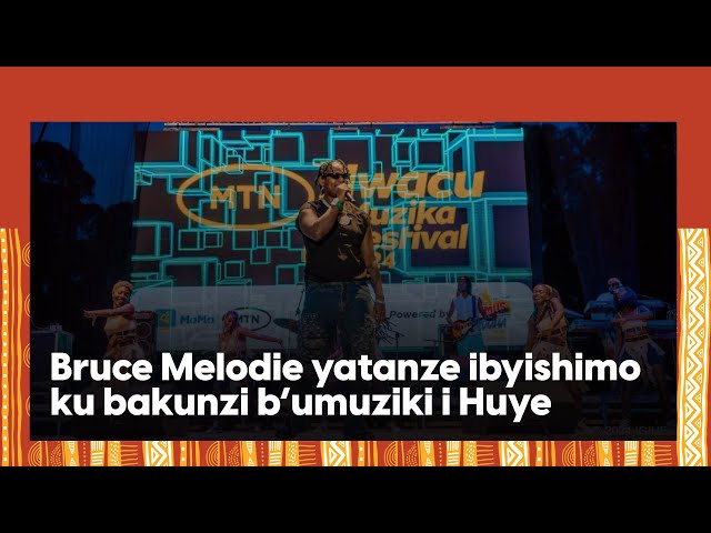 MTN Iwacu Muzika Festival: Bruce Melodie utarataramiye i Nyamata, yitwaye neza mu gitaramo cy'i Huye