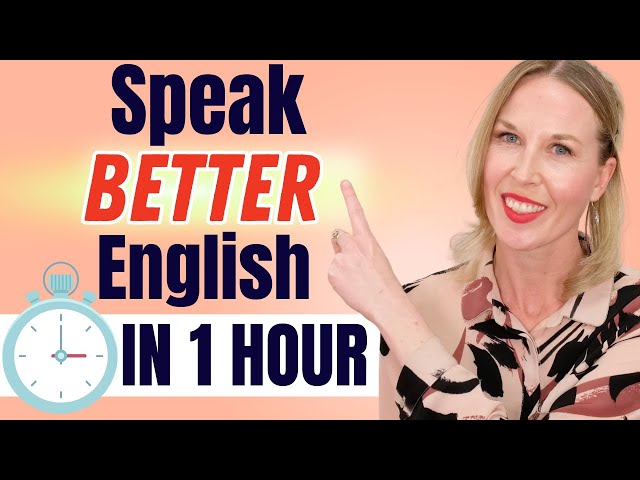 ONE HOUR English Lesson To GET FLUENT!