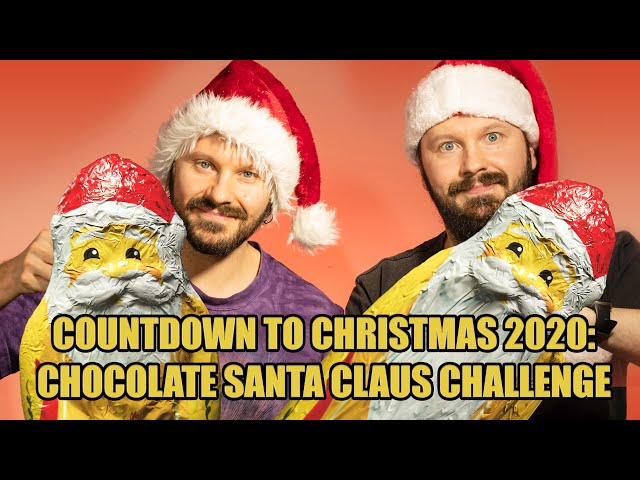 Countdown to Christmas 2020: 6. Chocolate Santa Claus Challenge