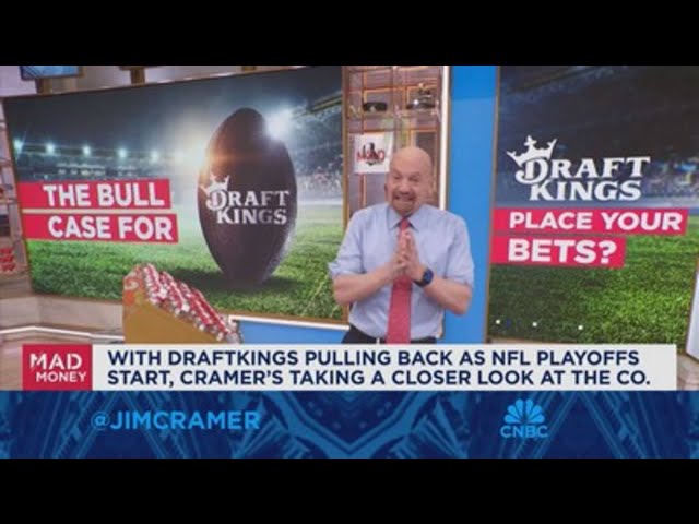 This pullback is a great buying opportunity for DraftKings, says Jim Cramer