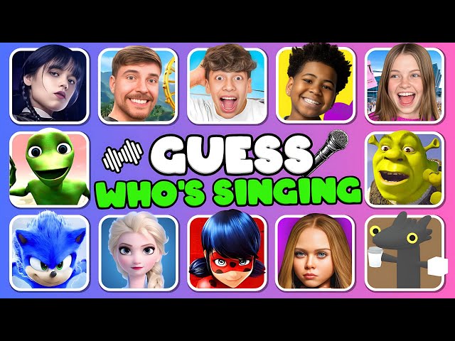 Guess The Meme & Youtuber By Songs| Lay Lay, King Ferran, Salish Matter, MrBeast,Elsa,Trolls 3,Diana