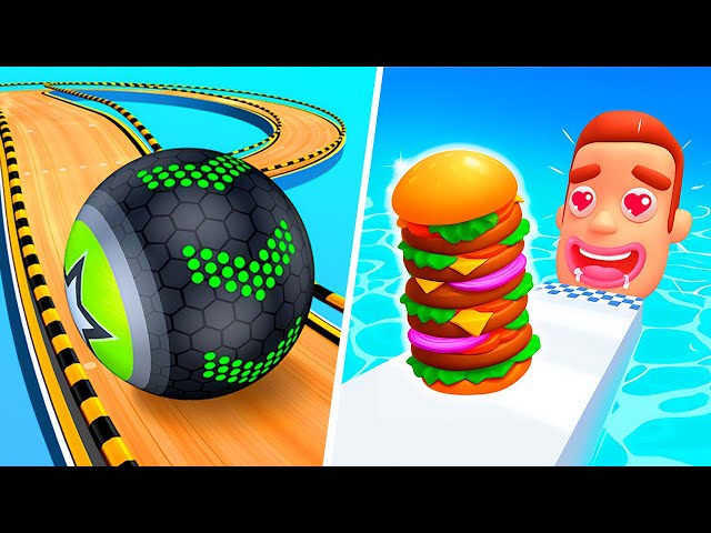 Sandwich Runner Stack Bread | Going Balls - All Level Gameplay Android,iOS - BIG NEW APK UPDATE