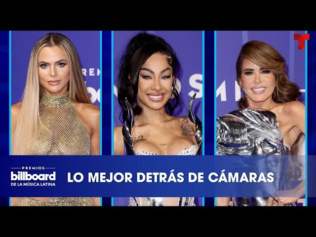 Momentos Inolvidables: Detrás de Cámaras en la Alfombra Azul | Premios Billboard 2024