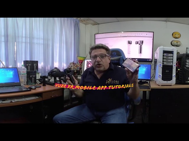 VuzeXR Mobile App Tutorials- Basic 2D edit from 360