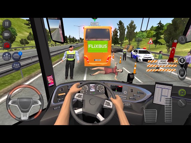 Europe Bus Accident 🚍👮‍♂️ Bus Simulator : Ultimate Multiplayer! Bus Wheels Games Android