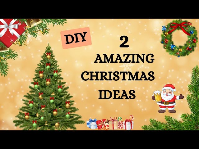 3 Wonderful Decor Ideas for Christmas🎄| Simple, Fast and Easy Christmas Crafts Ideas #christmas