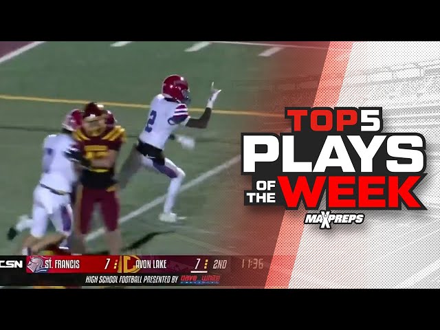 MaxPreps Top 5 High School Football Plays of Week 11 | 2024 Season 🏈