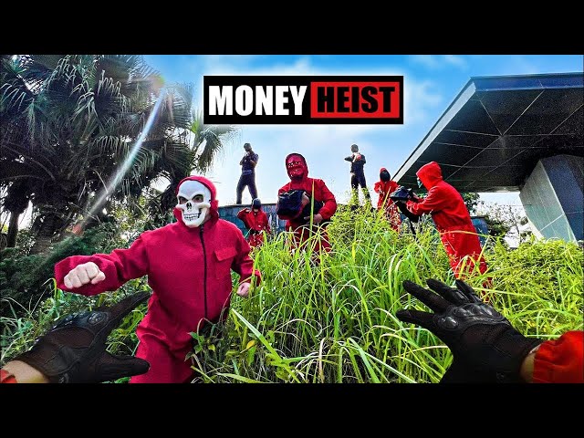 PARKOUR VS MONEY HEIST: BAD GUYS: No ESCAPE, Boss Chase Ends Here (BELLA CIAO REMIX) | Epic POV