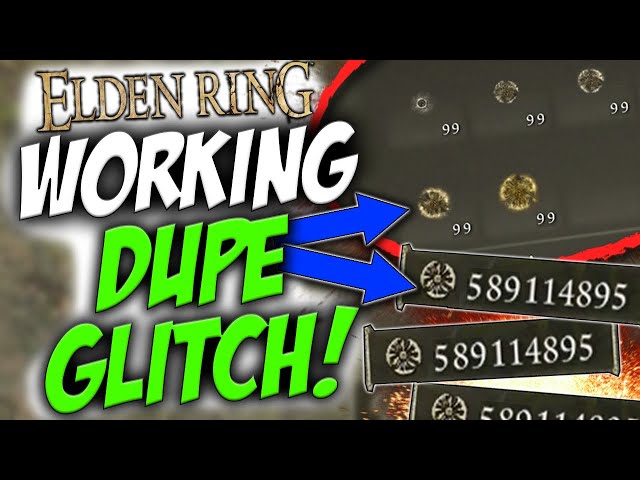 ELDEN RING: DUPLICATION GLITCH! WORKING NEW DUPE GLITCH IN ELDEN RING! UNLIMITED RUNES AND MAX LEVEL