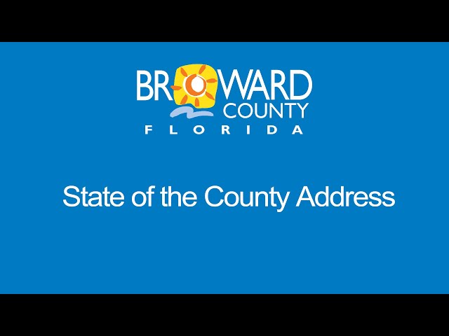 State of the County Address