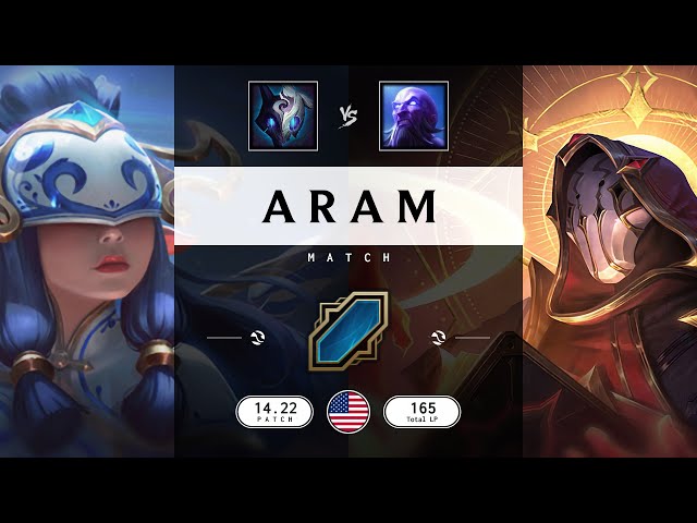 ARAM Match: Super Kindred vs Super Ryze - NA server Patch 14.22