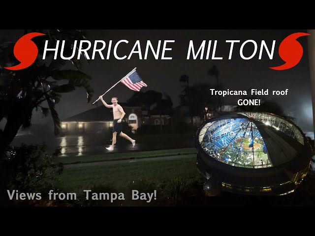 The Views of HURRICANE MILTON from Tampa Bay, Florida (2024) | Vlog #122