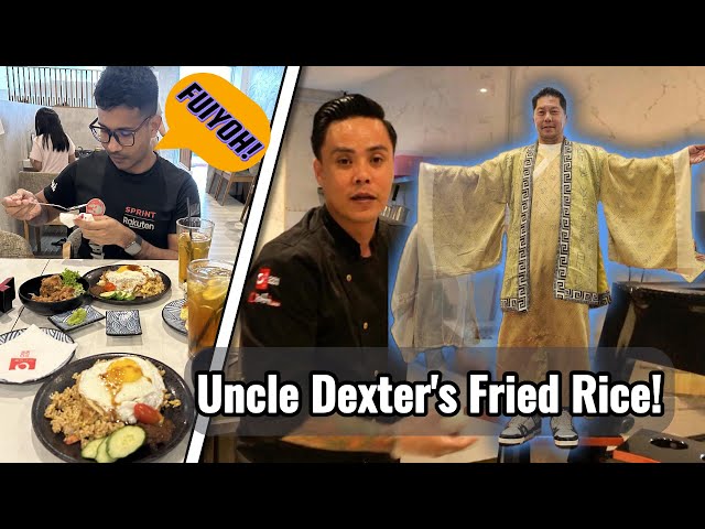 FUIYOH! Uncle Dexter's Fried Rice Set for RM18 at Aeroville Mall Kuching! 🍛🍗🥤