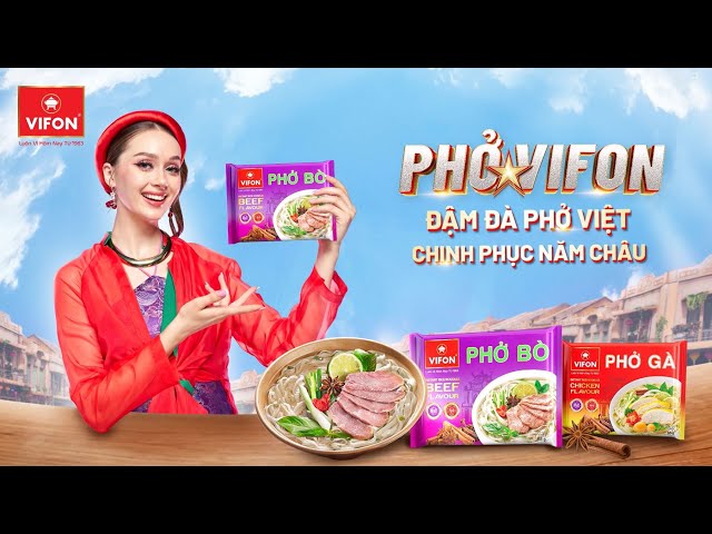 PHỞ VIFON ĐẬM ĐÀ PHỞ VIỆT, CHINH PHỤC NĂM CHÂU