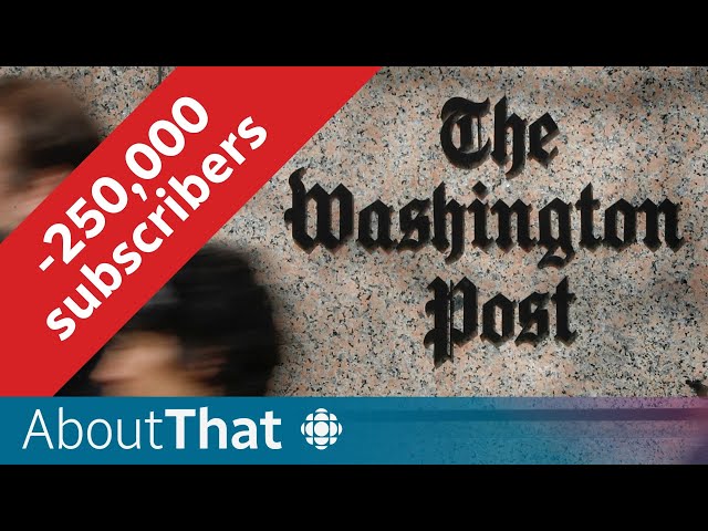 How the Washington Post lost 10% of its subscribers in 5 days | About That