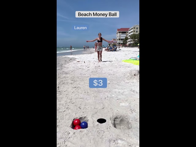 Beach Money Ball!!💵🌊💵