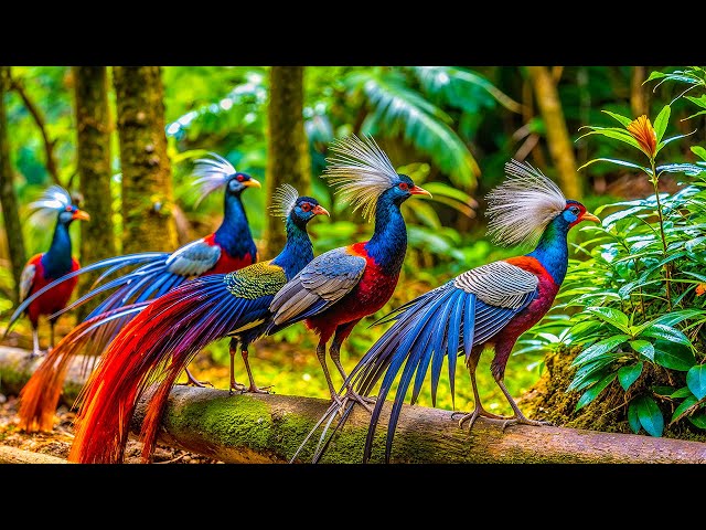 The World's Strangest Birds | Peaceful Nature Scenery | Stress Relief | Relaxing Bird Sounds