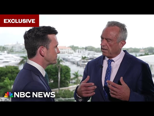 RFK Jr. talks health care agenda following Trump win: ‘I’m not going to take away vaccines’