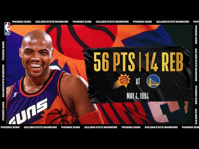 Charles Barkley Has Career-High 56-PT Night | #NBATogetherLive Classic Game