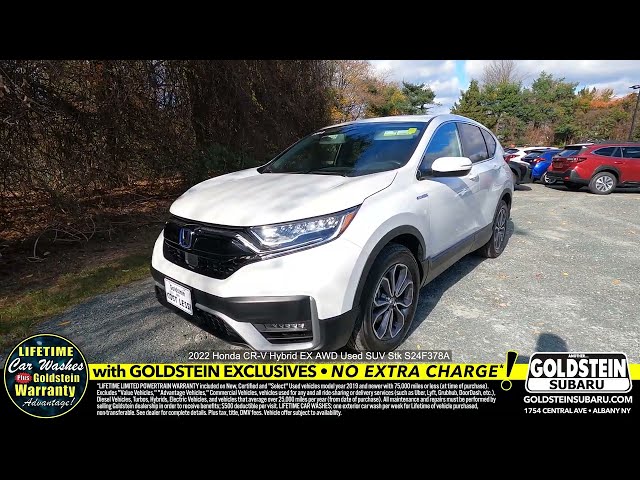 2022 Honda CR-V Hybrid EX AWD Used SUV Stk S24F378A