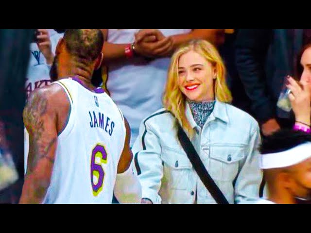 Celebrities at NBA Games