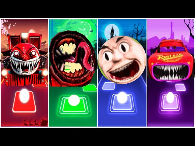 Choo Choo Charles 🌟 Spider Thomas 🌟 Evil Thomas Train 🌟 Scary Tom Thomas ⚡ Tiles Hop EDM Rush!