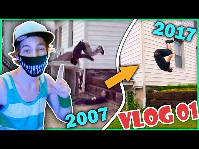 Vlog 01 :  Parkour,, Retrouvaille, Remise en forme, 10 ans déjà !!