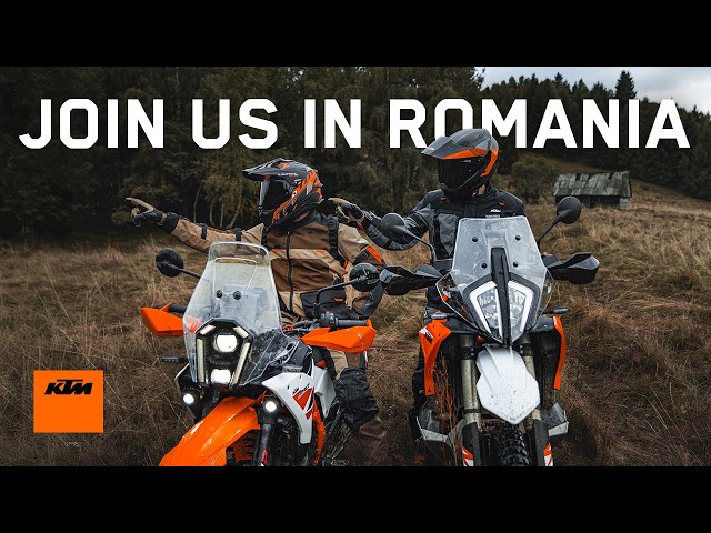 Save the date – the 2025 KTM EUROPE ADVENTURE RALLY is heading to Romania! | KTM