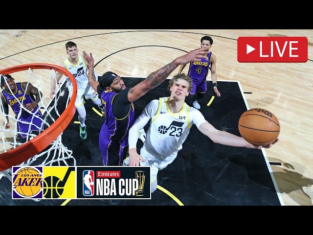 NBA LIVE! LA Lakers vs Utah Jazz | EMIRATES NBA CUP 2024 | November 20, 2024 | Jazz vs Lakers LIVE